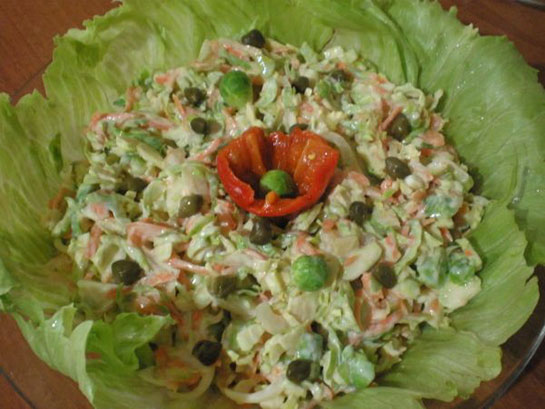 Brüksel Lahanası Salatası Tarifi ve Malzemeleri