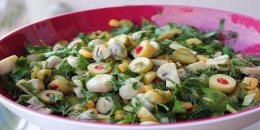 Mantar Salatası, Mantar Salatası Tarifi ve Malzemeleri Mantar Salatası