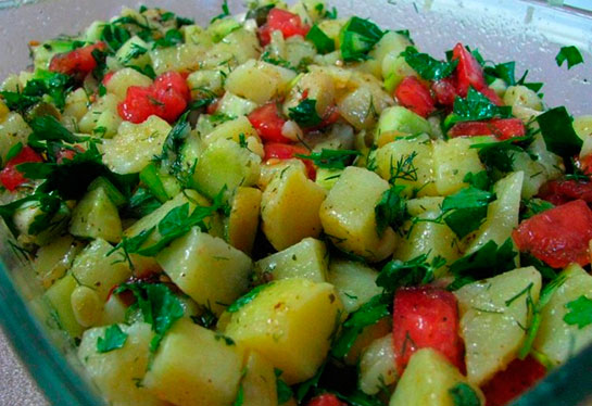 Patates Salatası Tarifi ve Malzemeleri