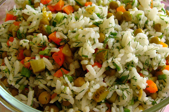 Pirinç Salatası Tarifi ve Malzemeleri