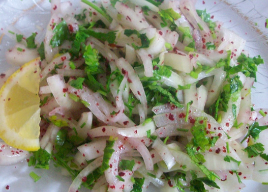 Soğan Salatası Tarifi ve Malzemeleri